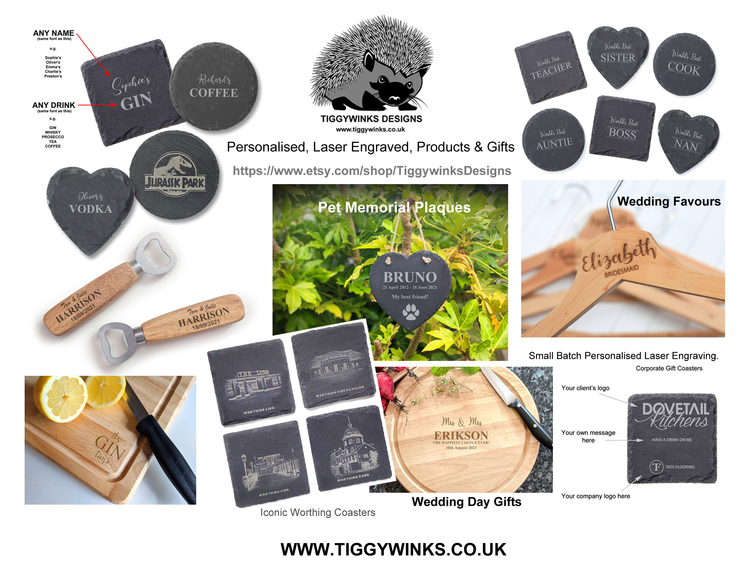 Personalised Products & Gifts for House & Home